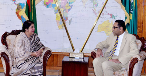 স্পিকারের সঙ্গে সিপিএ সেক্রেটারি জেনারেলের সাক্ষাৎ