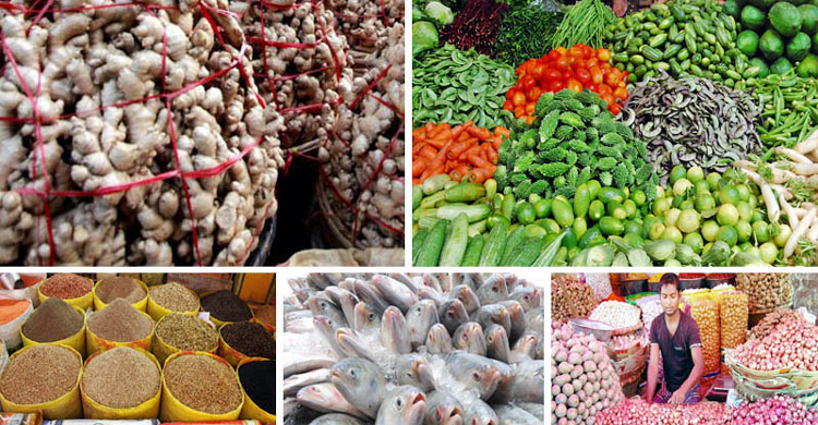 কাঁচাবাজারে রসুন, চাল ও মুরগির দাম চড়া